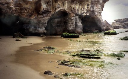 First Cave (colour), Caves