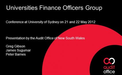 Universities Finance Officers