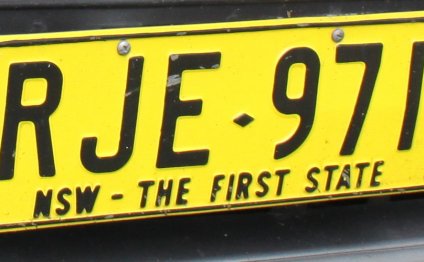 Vehicle registration plates of