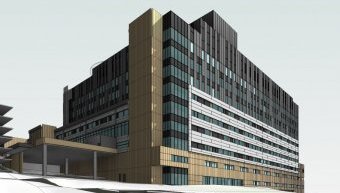 Artist's impression of Gosford Hospital